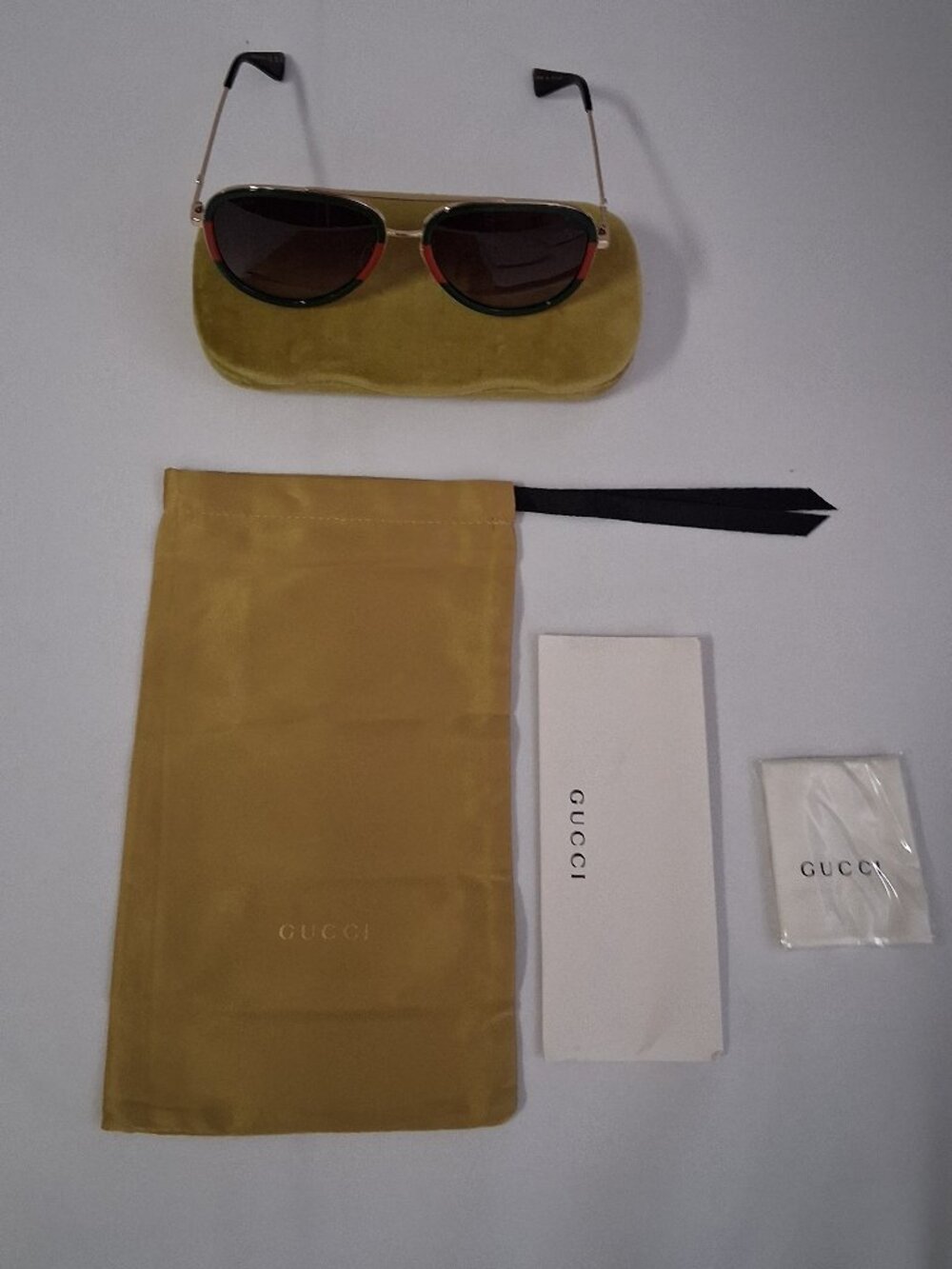 Gucci GG0062S 003 Sunglasses – Size 57-17-140 {0029}